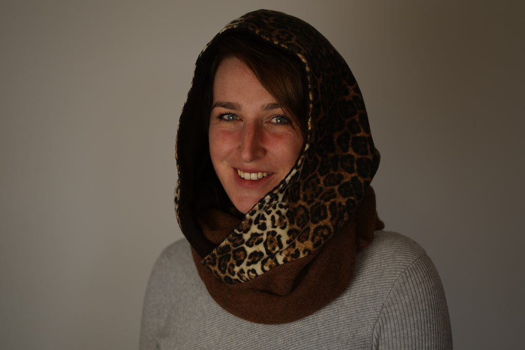 Sturmschal Leoparden Muster
